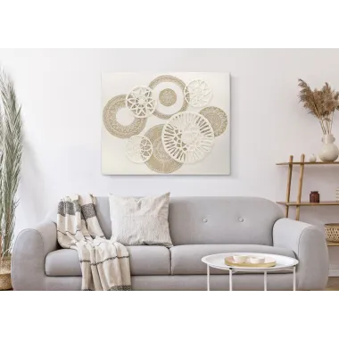 OBRAZ NA PŁÓTNIE ICER 80x2,8x100 cm